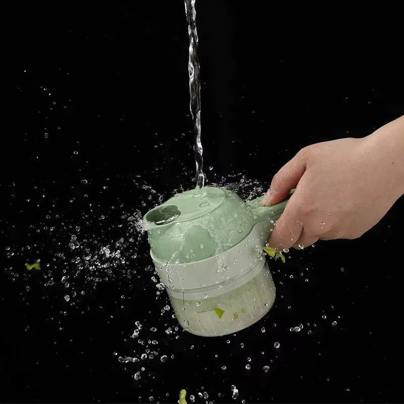 ChopMaster - Elektrische groentesnijder met USB-oplaadbaar en draadloos ontwerp