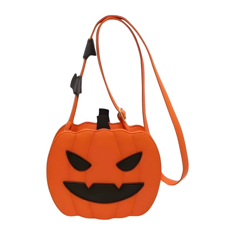 Juna – Halloween schoudertas in pompoenvorm met verstelbare band