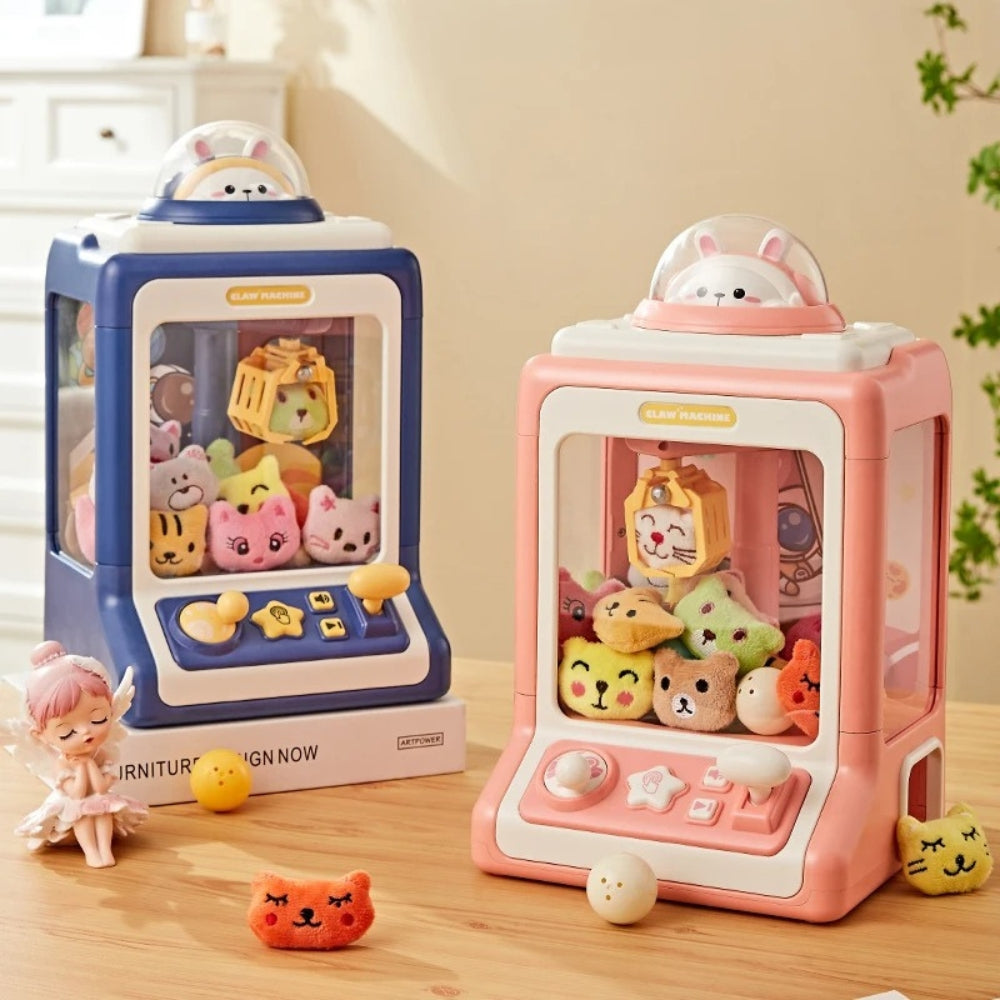 ClawJoy - Mini klauwmachine met afstandsbediening en oplichtende spelkast
