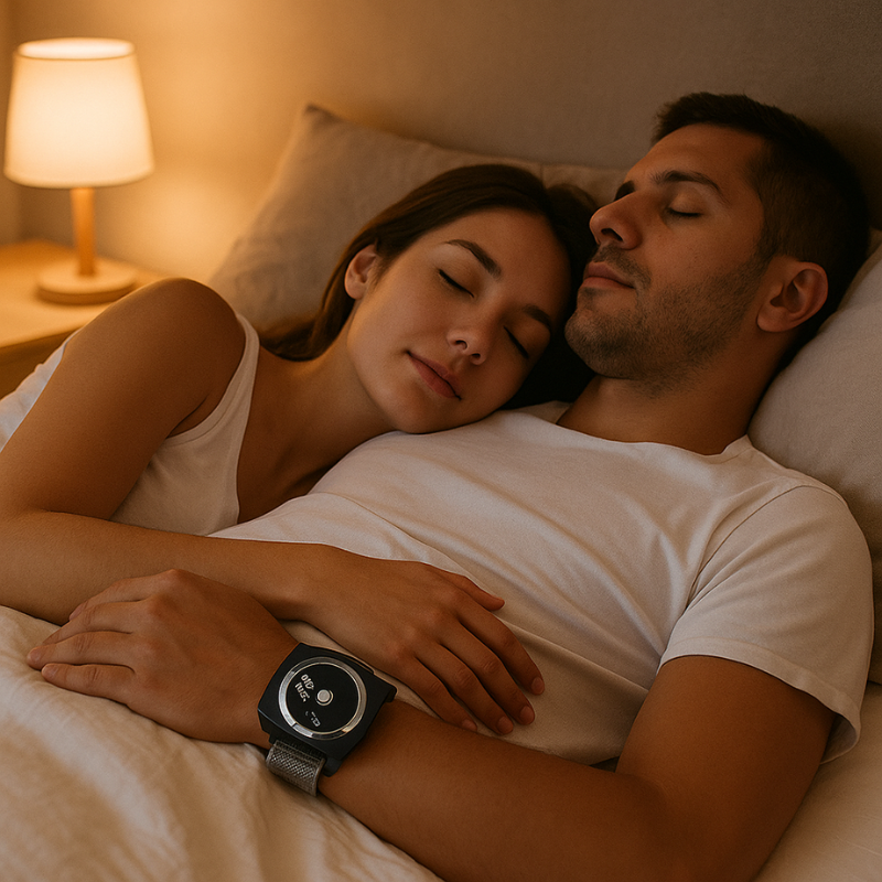 Matthew – Slimme anti-snurk armband met automatische trilsensor