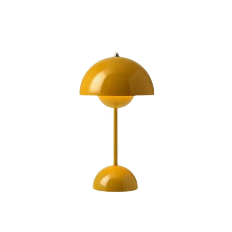 LumiDome – Moderne Paddenstoel Tafellamp met Touchbediening en Oplaadbaar Ontwerp