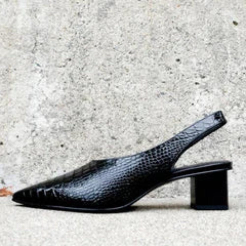 Olivia – Elegante pumps met zachte binnenzool en ondersteunende lage blokhak