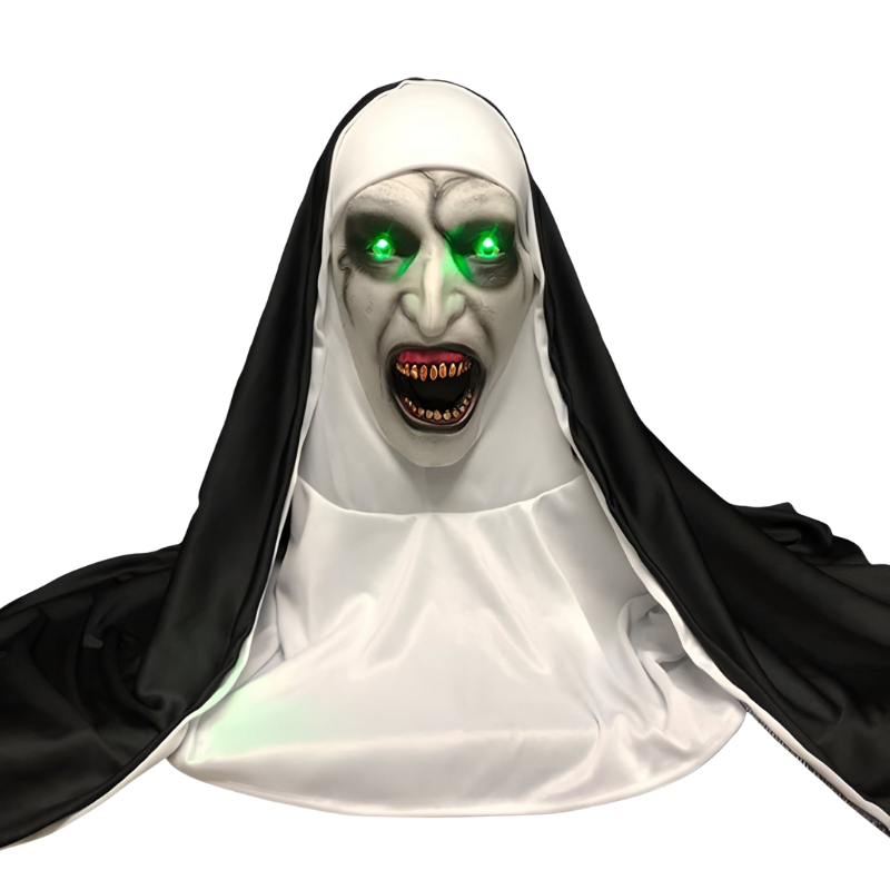 NightSaint – Op maat gemaakt nonnenmasker met design en LED