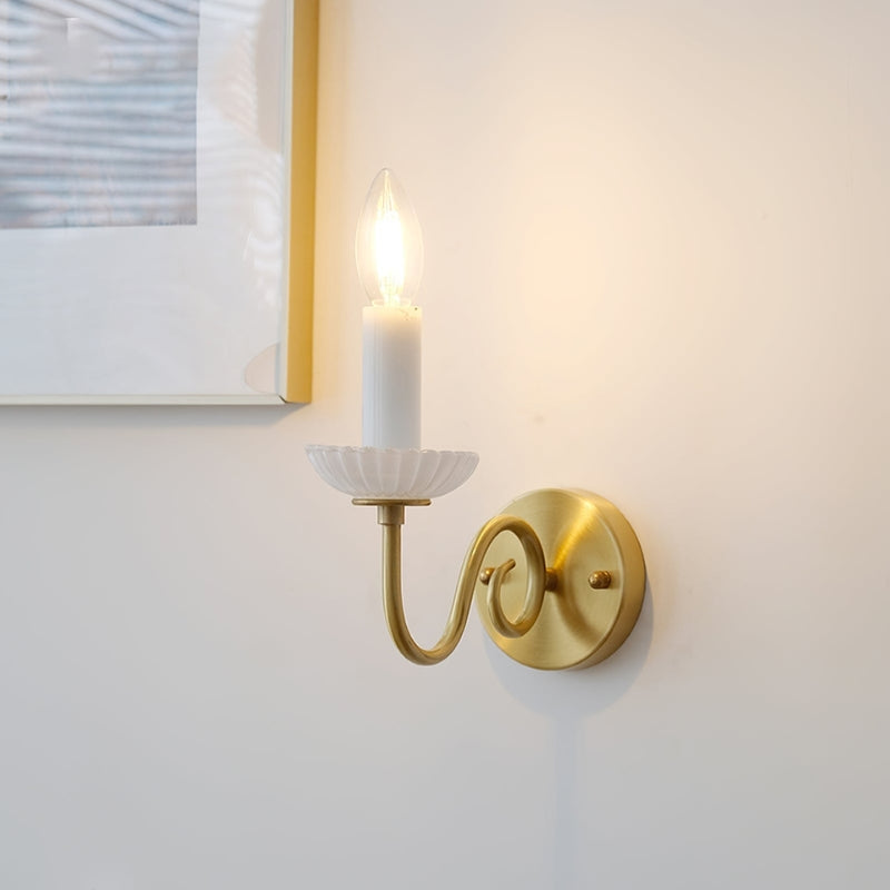 CandleLux – Moderne Wandlamp met Kandelaar Design