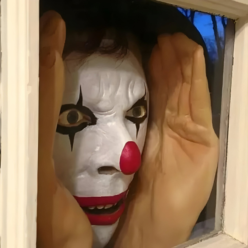William – Hangend clownsmasker voor of feestdecoratie