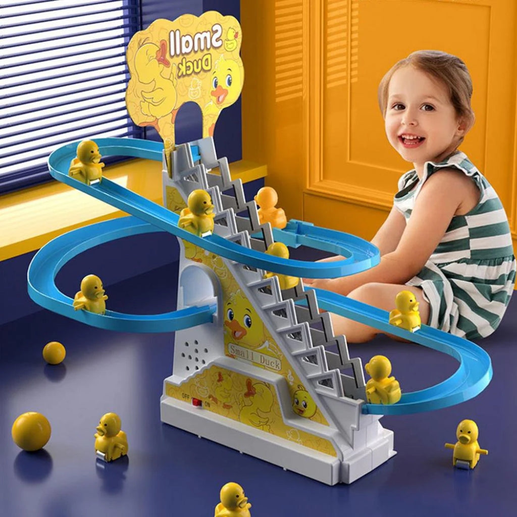 JoySlide – Klim Eend Glijbaan Avontuur Speelgoed Speelset voor Kinderen
