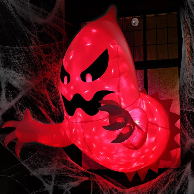 PhantomGlow – Opblaasbare Halloween Geest met LED-verlichting