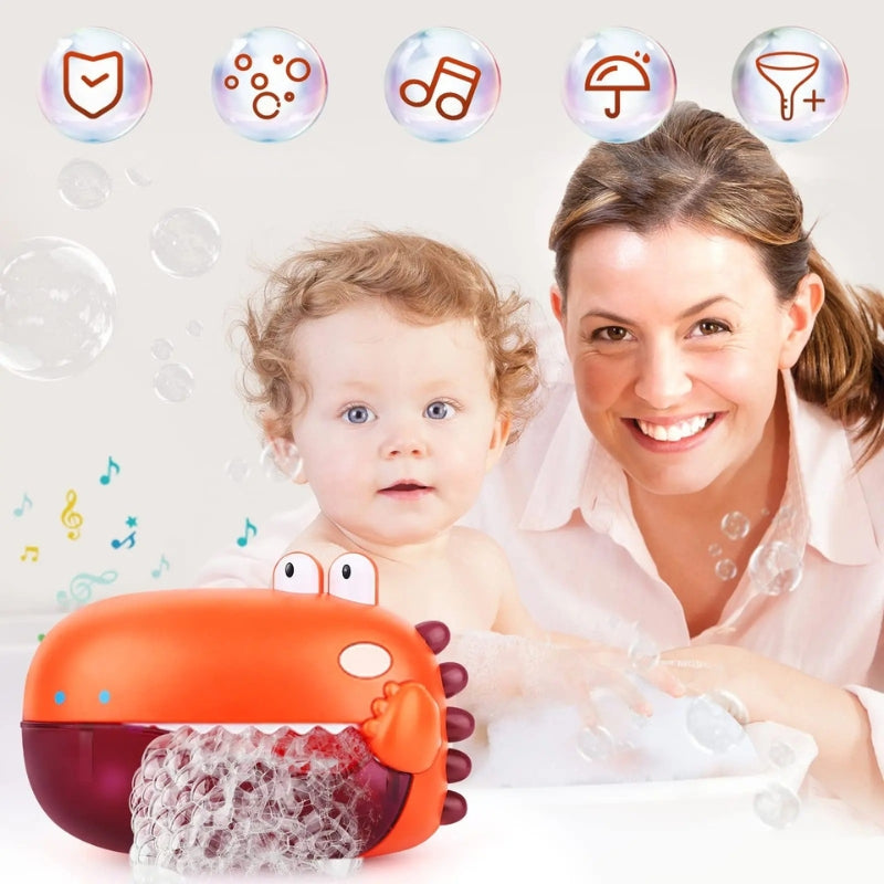 BubbleBeats – Dinosaurus badspeeltje met bubbelmaker en speelse muziekeffecten