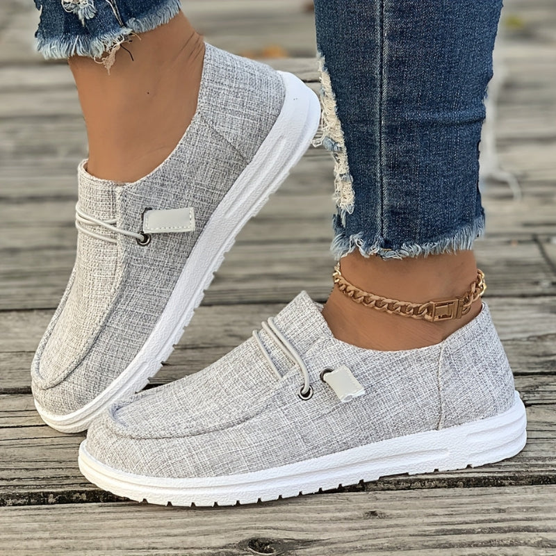 Sarah - Sneakers met Ronde Neus en Vetersluiting