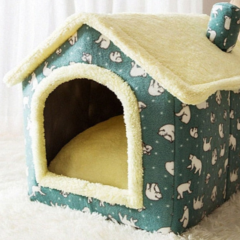 PawNest - Dierenhuis met Antislip en Opvouwbaar Ontwerp