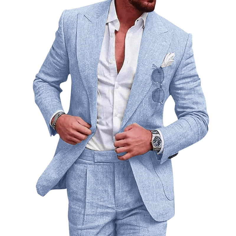 Ethan - Twee Delig Set met Blazer en Slim Fit Broek