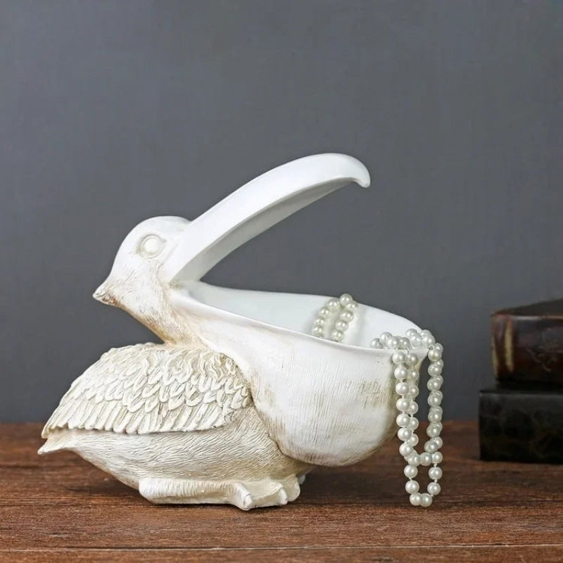 LumiTray – Decoratief opslag dienblad met artistieke vogelvorm en compact ontwerp