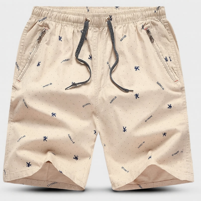 Anthony - Casual Shorts met Ritszakken en Tailleband