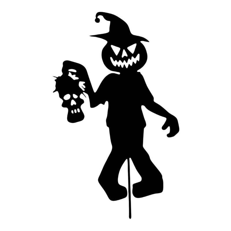 SpookyCharm – Gepersonaliseerd Halloween tuinscherm met leuke figuurtjes
