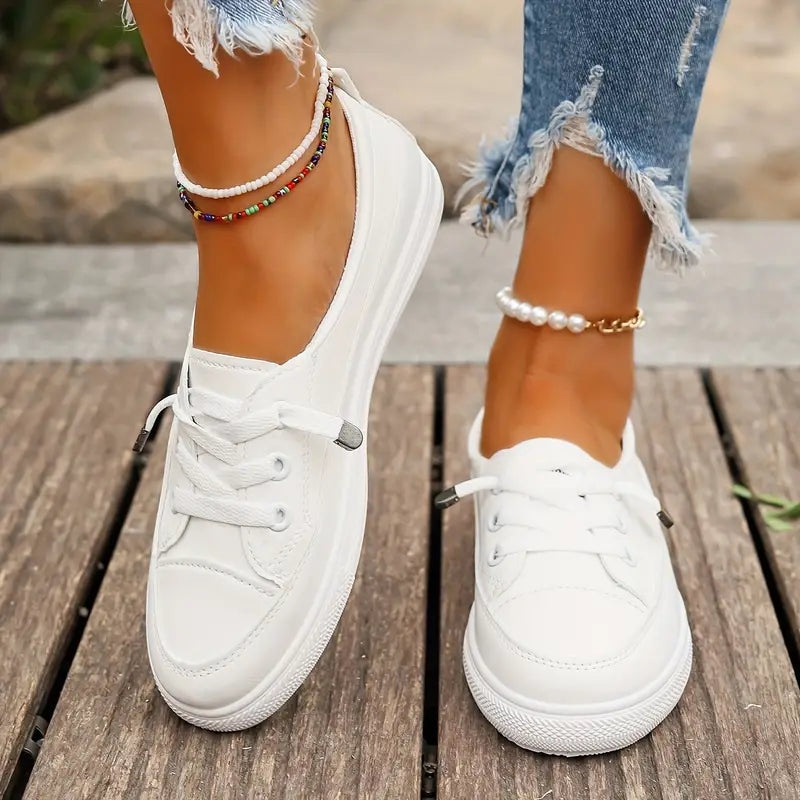 Stella – Casual Sneakers met Antislip Zool en Ronde Tenen