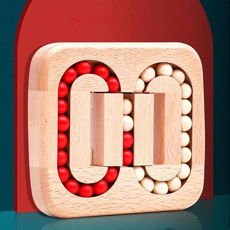 SpinLogic – Draaiende kralenpuzzel met schuifringmechanisme