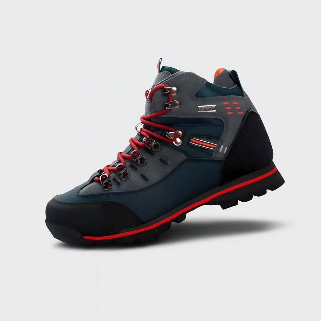 Dirk - Veterschoenen met Ronde Teen