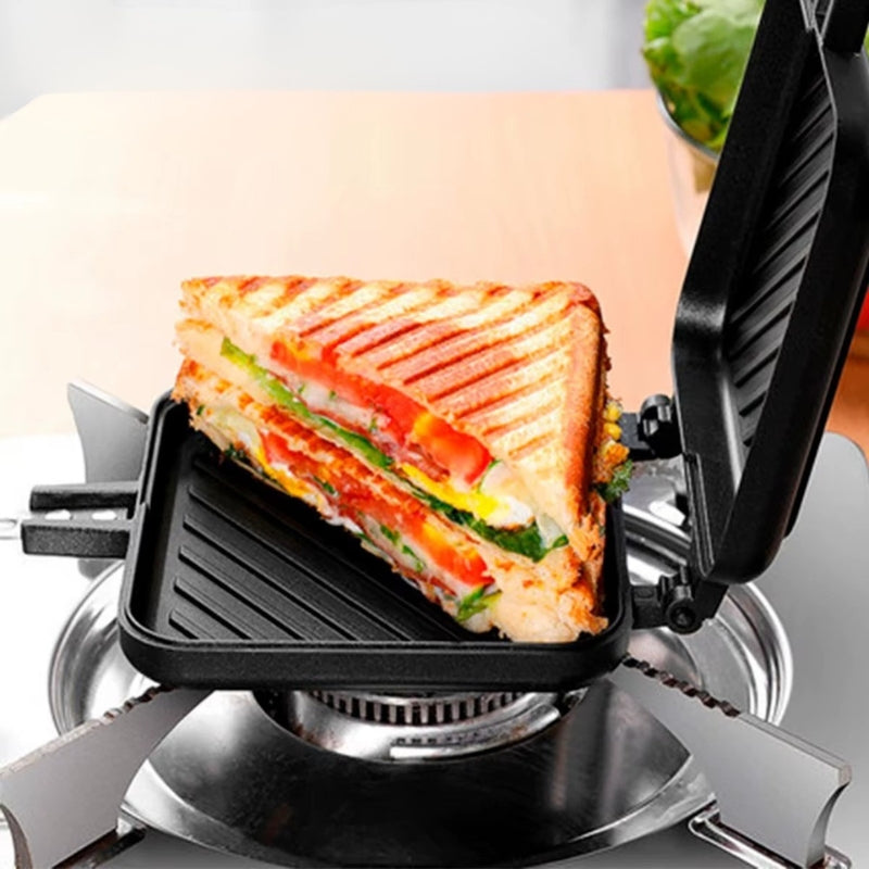 ToastMate – Sandwichmaker met Dubbelzijdige Anti aanbakplaten