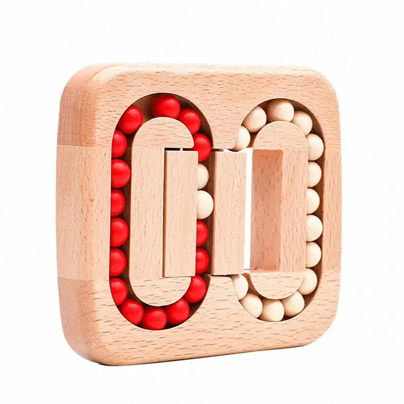 SpinLogic – Draaiende kralenpuzzel met schuifringmechanisme