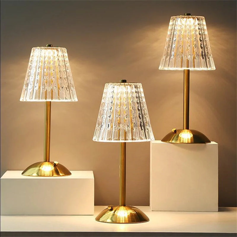 NovaGlow - Elegante artistieke lamp met een betoverend stralend design