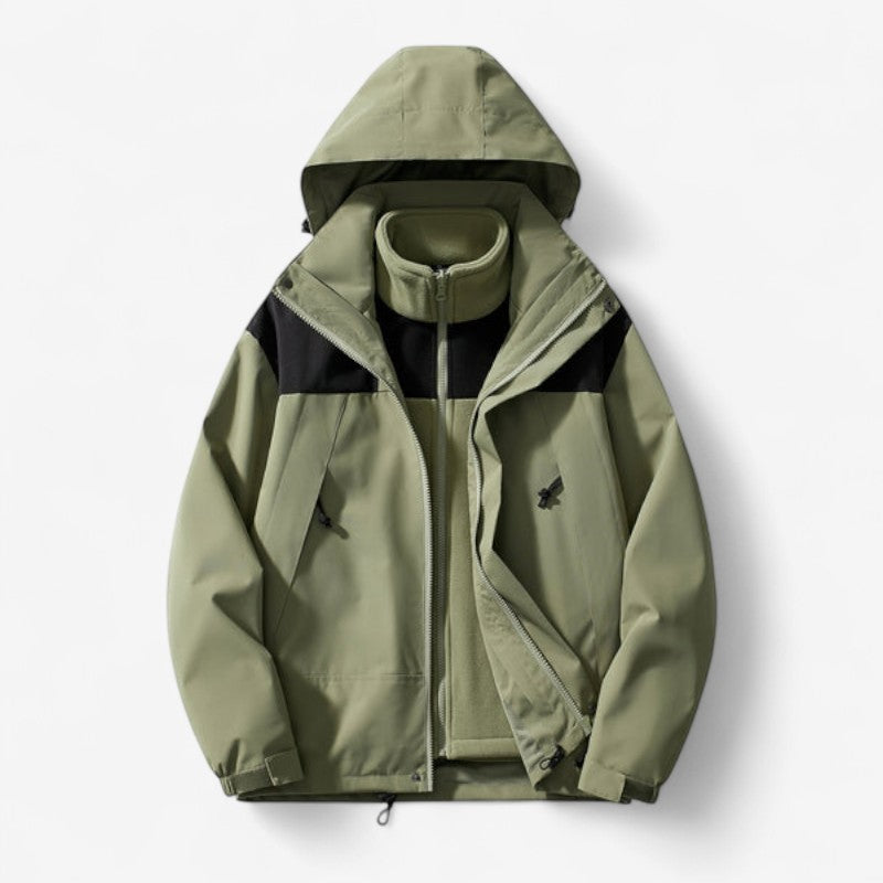 ZipEase – 3 in 1 Afneembare Jas met Ritssluiting en Zijzakken