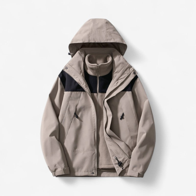 ZipEase – 3 in 1 Afneembare Jas met Ritssluiting en Zijzakken