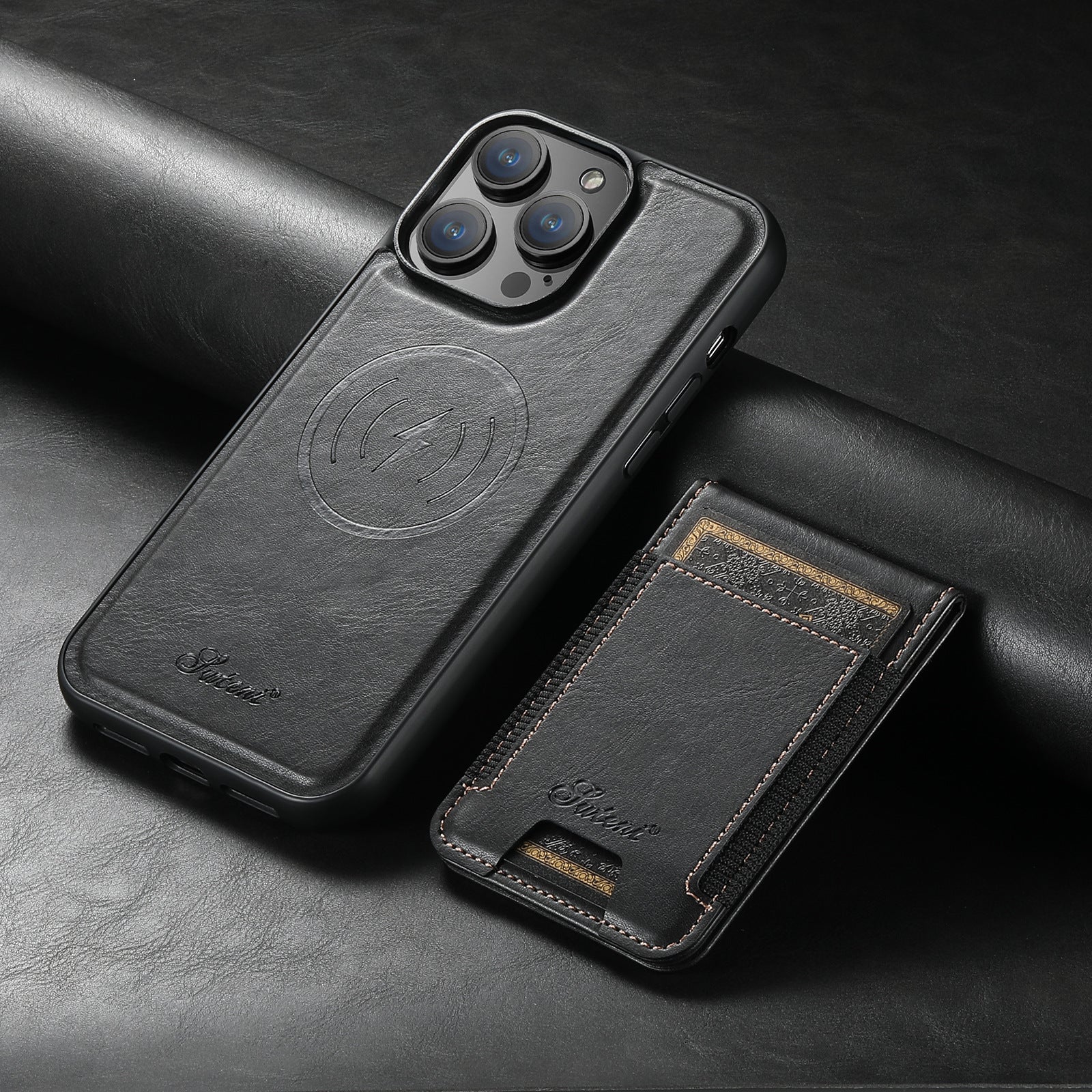 LuxLeather - Elegante mobiele tas met handige functies voor modern leven