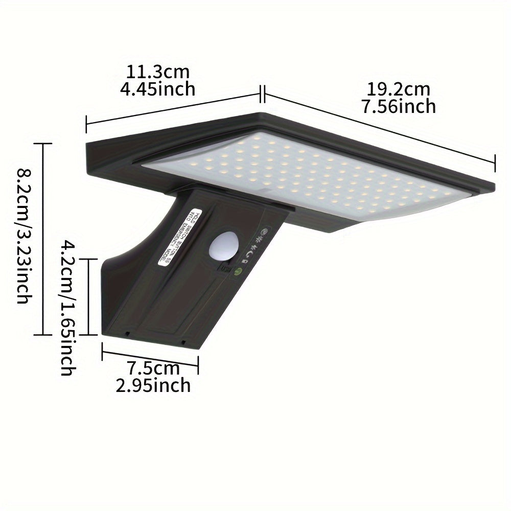 SolarGuard - Energiebesparende bewegingssensor LED-buitenlamp