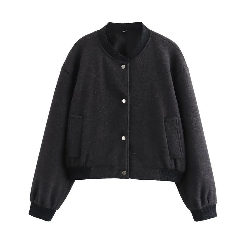 Evelien - Knoopsluiting Bomberjack