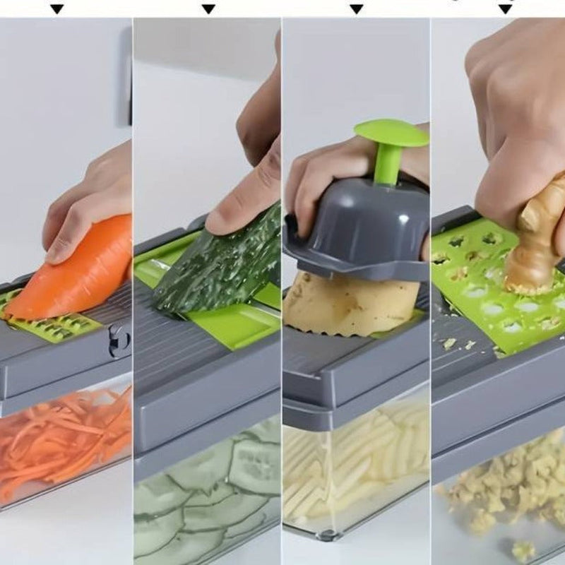 SlicePro - Multifunctionele groentesnijder voor moeiteloos en nauwkeurig snijden