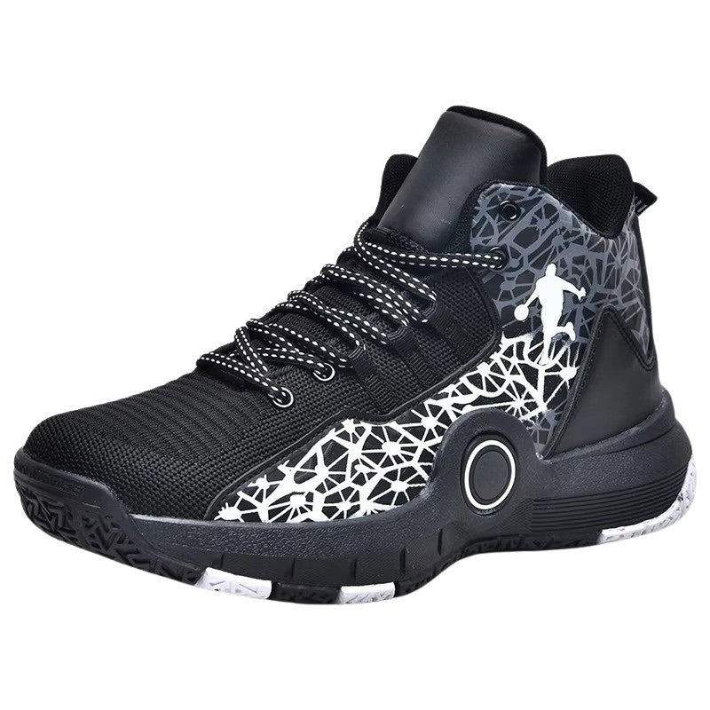 Henry – Klassieke Basketbalsneakers met Antislip en Ademend Ontwerp