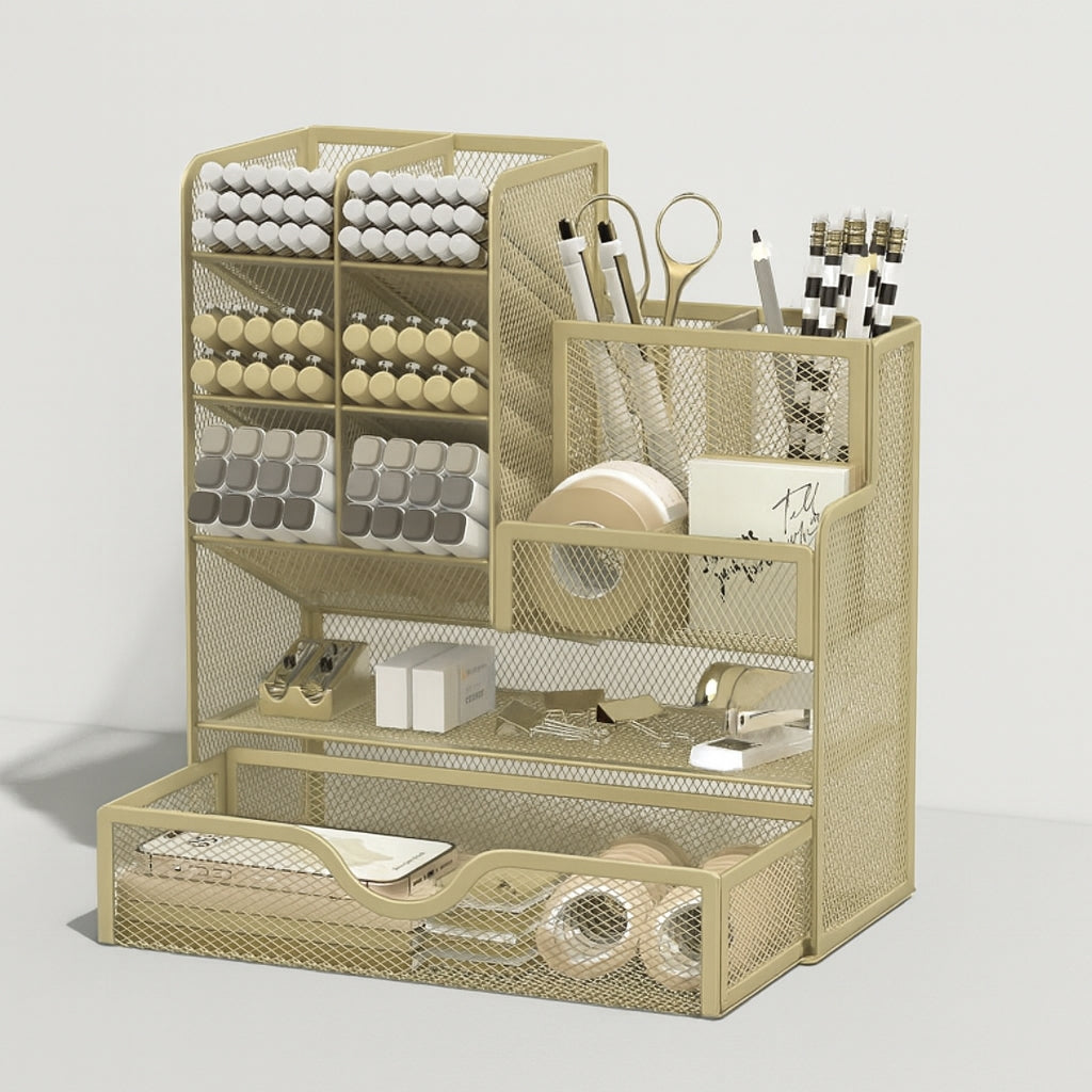 OrganixSpace - Multifunctionele Bureau-organizer voor Dagelijkse Benodigdheden