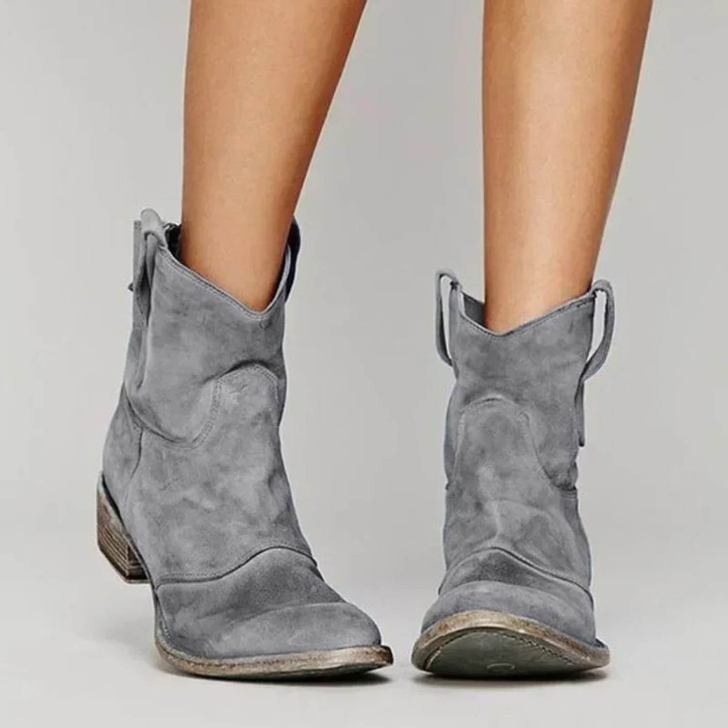 Liva - Trendy Enkellaarsjes met Antislip Vermogen