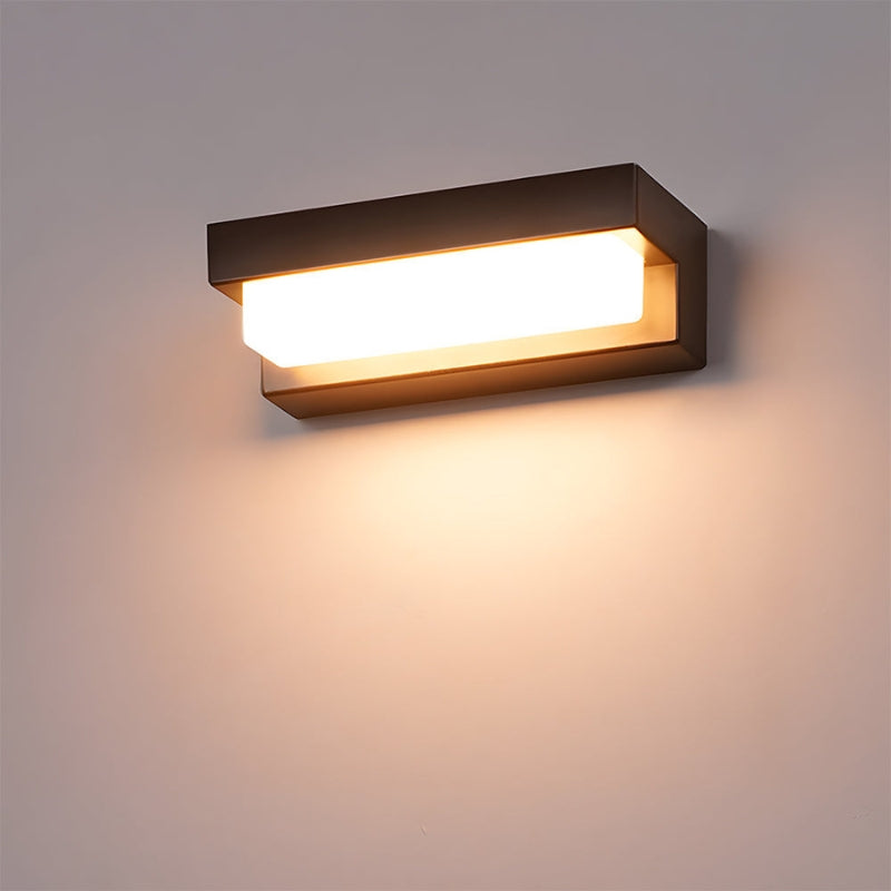 BrightLine – Rechthoekige Buitenwandlamp met Strak Ontwerp