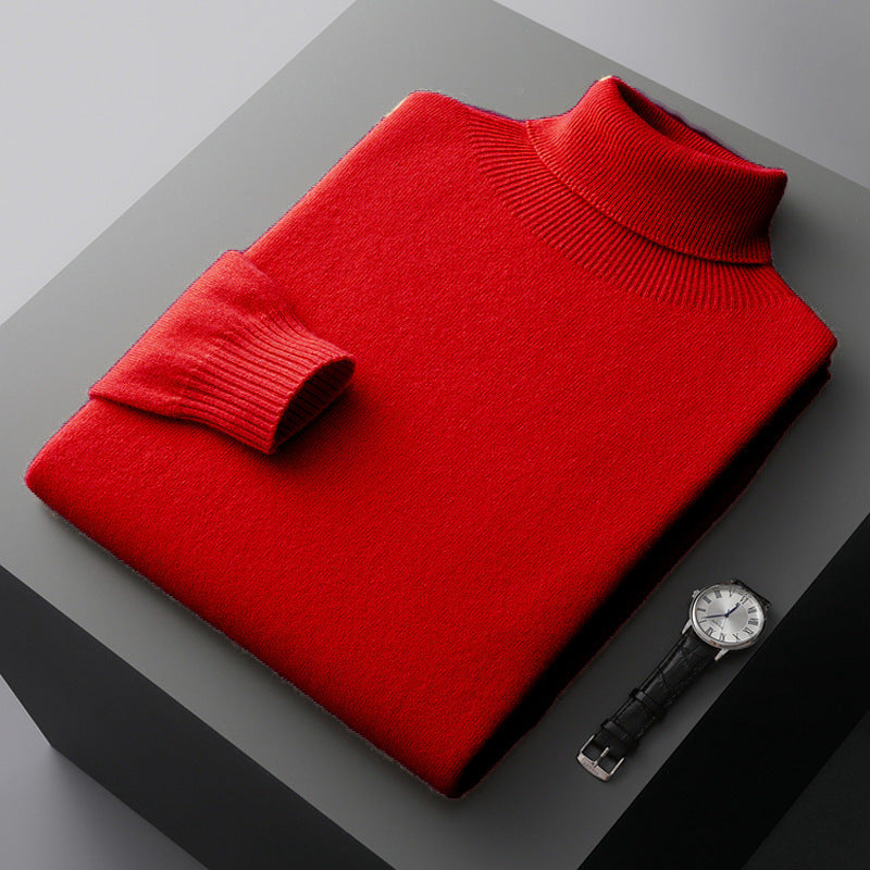 Arjan – Slim Fit Turtleneck Trui met Lange Mouwen