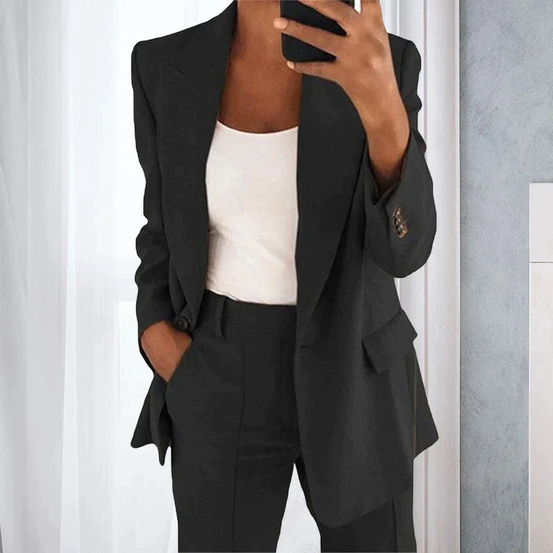 Natalie - Zakelijke Blazer En Broek