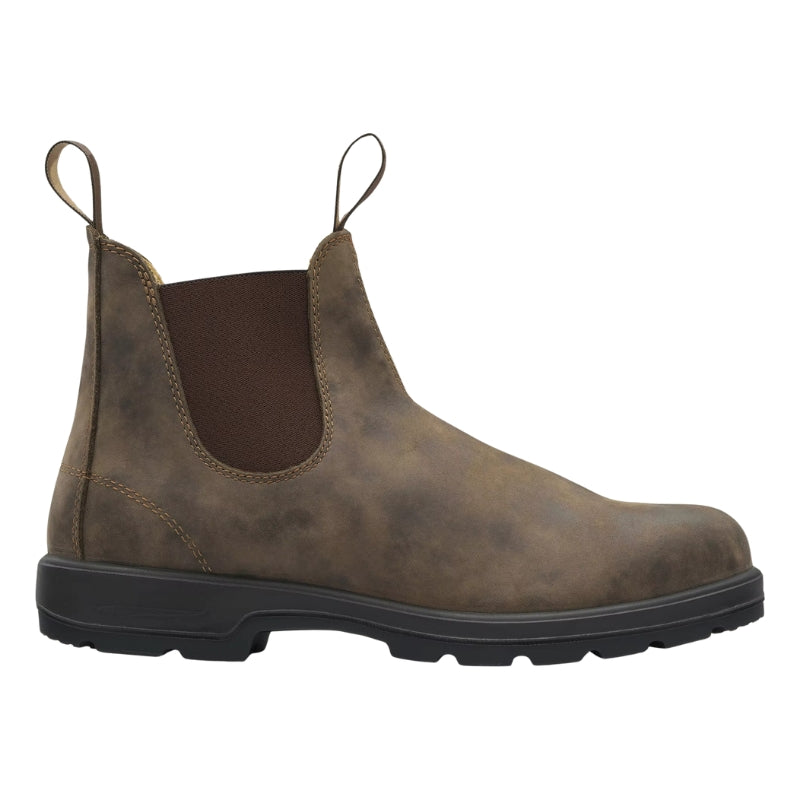 Richard – Waterdichte Boots met Ronde Teen en Elastische Zijkanten
