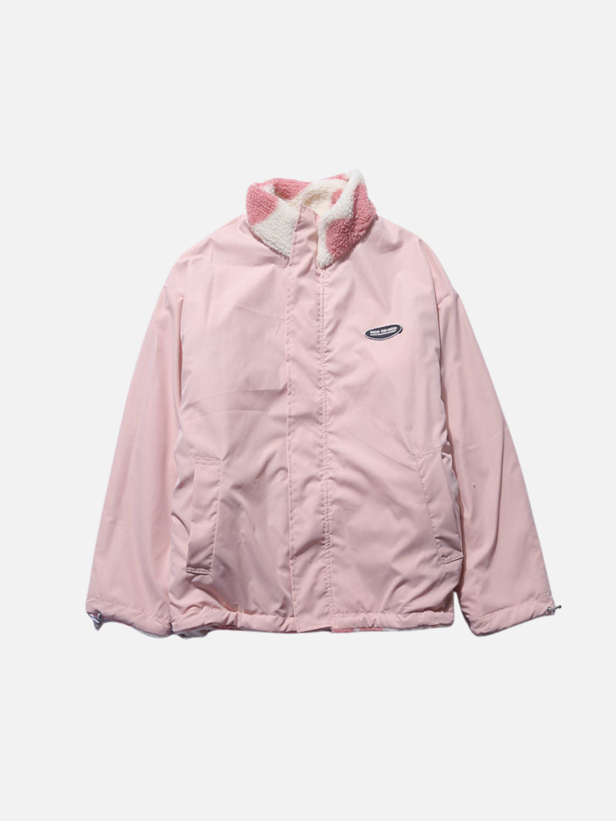 Zoe - Dubbelzijdig Casual Jack Met Hartjesprint