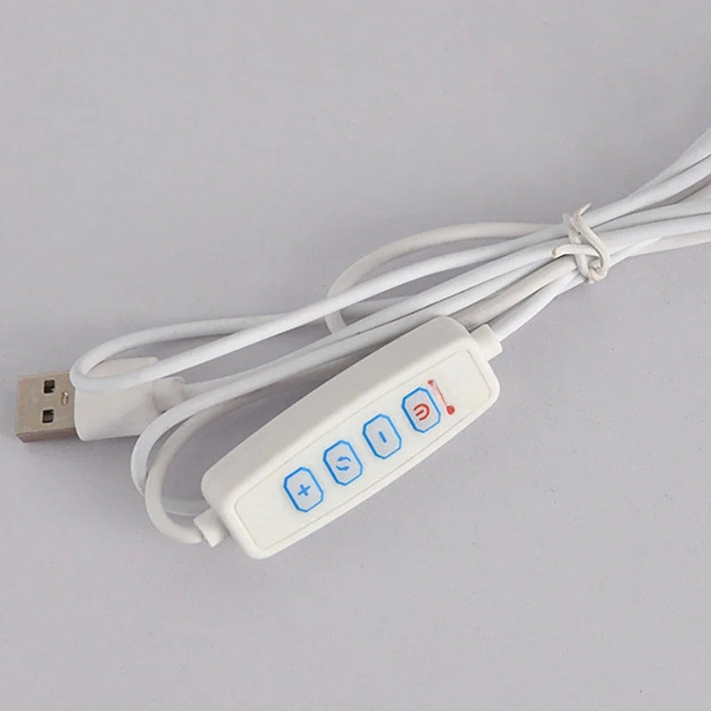 GlowHaven - Draagbare tafellamp met dimbare LED verlichting en touchbediening