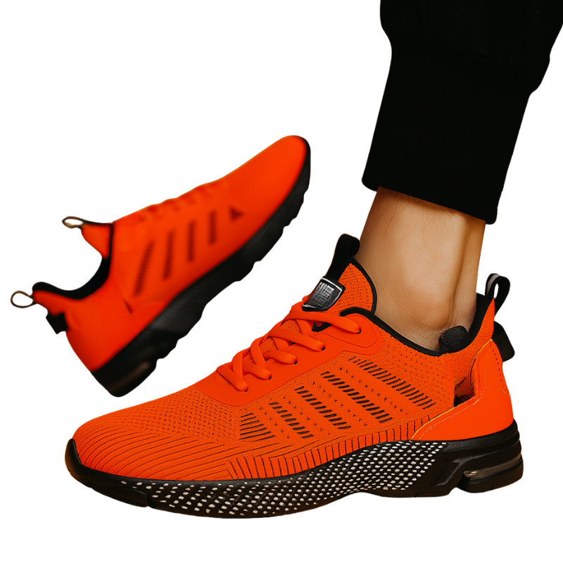William – Mesh veterschoenen voor hardlopen met antislip zool