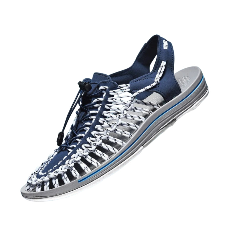 SplashBreeze – Moderne Schoenen met Geweven Design en Verstelbare Enkelband