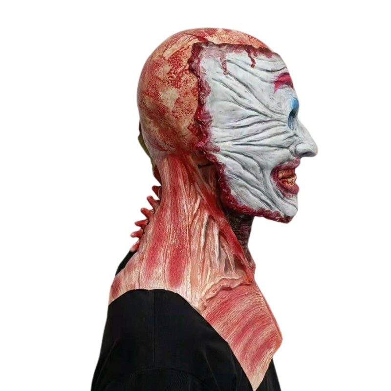 FearSkin – Dubbelgelaagde Gezichtsmasker met Afneembare Buitenschaal en Beweegbare Kaak