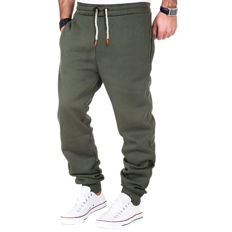 Max – Moderne Joggingbroek met Trekkoord Enkelmodel en Zijzakken
