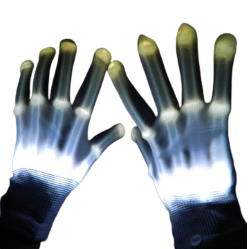 GlowHands - LED Neon Luminous Handschoenen voor Feestjes en Evenementen