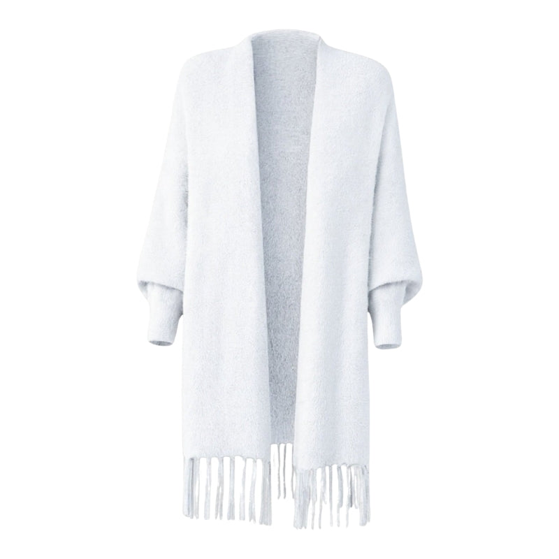 Luna – Moderne Open voorkant Cardigan met Lange Mouwen