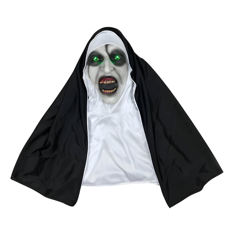 NightSaint – Op maat gemaakt nonnenmasker met design en LED