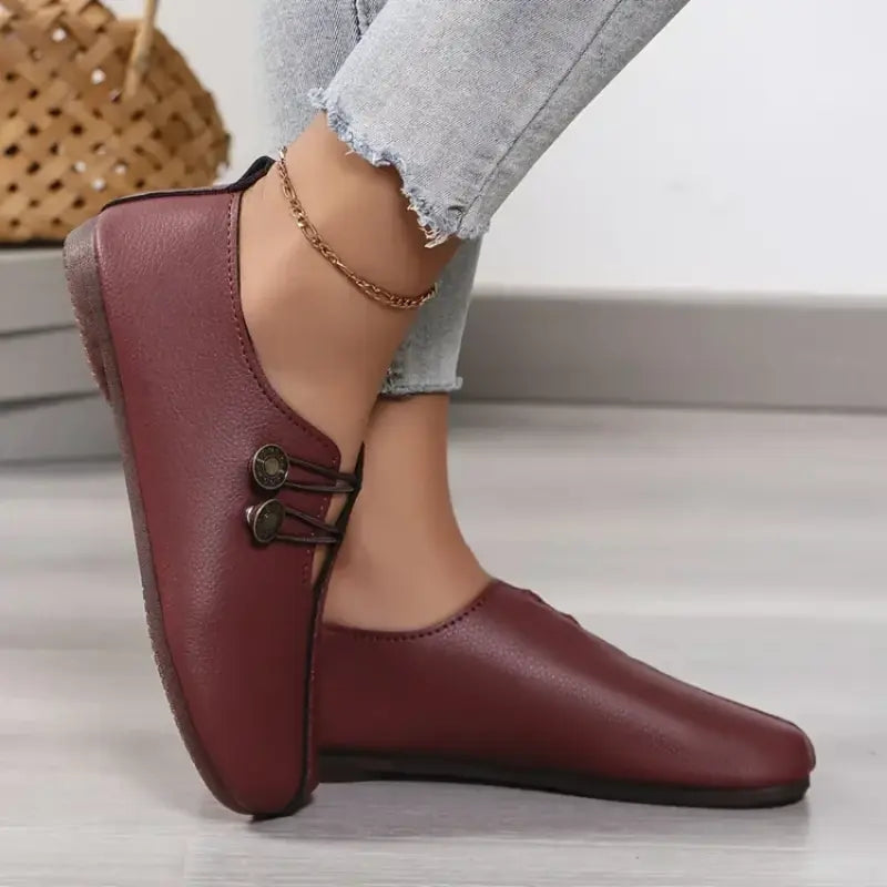 Lydia – Veterschoenen voor Dames met Gevoerde Binnenzool en Slank Silhouet