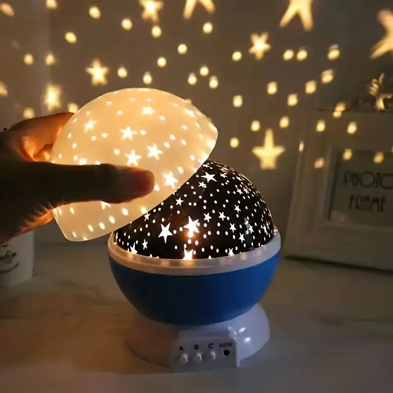 StellaGlow – Sterrenprojector Nachtlamp met Maan en Kleuren Veranderend Licht