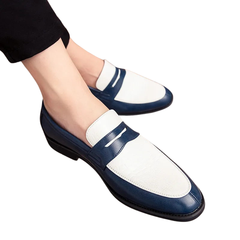 Damian – Klassieke Herenschoenen met Antislip Zool en Verfijnde Stiksels