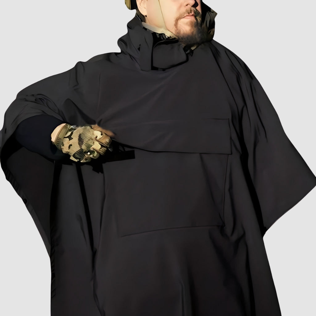 Frank - Waterdichte Poncho met Kap